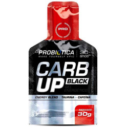 CARB UP GEL PROBIOTICA MORANGO BLACK SACHE 30G