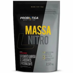 MASSA NITRO N02 MORANGO C/2,520G