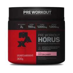 PRE WORKOUT HORUS MAX TITANIUM COTTON CANDY 300G