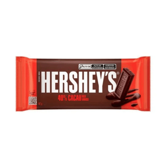 CHOCOLATE HERSHEY S MEIO AMARGO 82G
