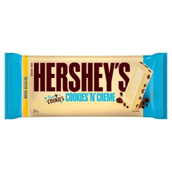 CHOCOLATE HERSHEY S COOKIES N CREME 77G