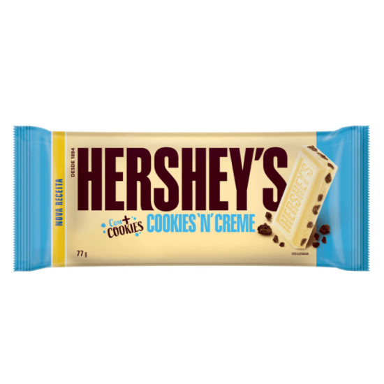 CHOCOLATE HERSHEY S COOKIES N CHOCOLATE 77G