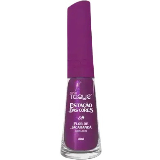 ESMALTE NOVO TOQUE ESTACAO DAS CORES FLOR DE JACARANDA 8ML