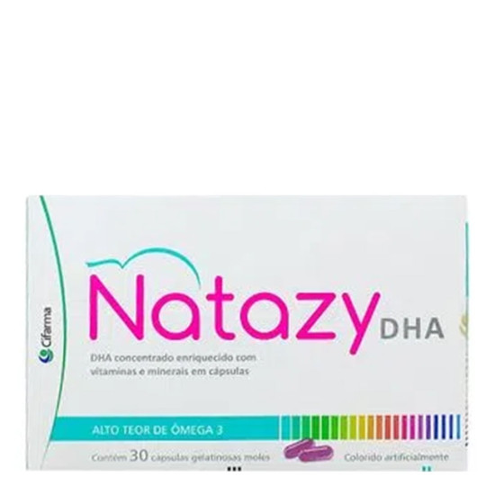 POLIVITAMINICO NATAZY DHA COM 30 CAPS