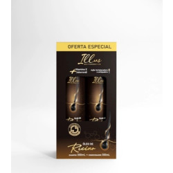KIT ILLUS SHAMPOO 300ML+ CONDICIONADOR 300ML OLEO DE RICINO