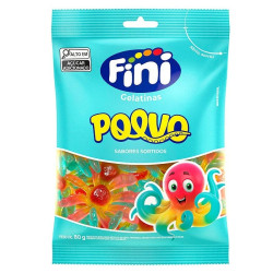 BALA DE GELATINA FINI POLVO SABORES SORTIDOS 80G