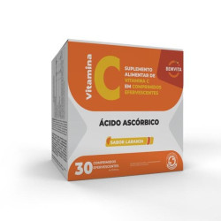 BEMVITA VITA C EFERVESCENTE SABOR LARANJA COM 30 CAPSULAS
