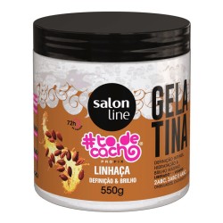 GELATINA TO DE CACHO LINHACA SALON LINE 550 G