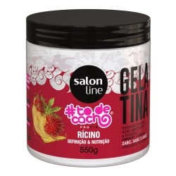 GELATINA TO DE CACHO RICINO SALON LINE 550G