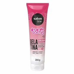 GELATINA FIXACAO EXTRA FORTE SALON LINE 280G