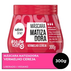 MASCARA HIDRATANTE SALON LINE MATIZADORA CEREJA 300G