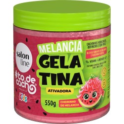 GELATINA TO DE CACHO KIDS MELANCIA SALON LINE 550G