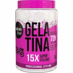 GELATINA TO DE CACHO SUPER VOLUME SALON LINE 1KG