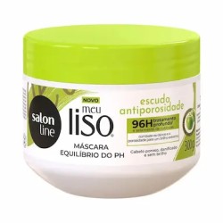 MASCARA SALON LINE LISO ESCUDO ANTIPOROSIDADE 300ML