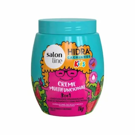CREME SALON LINE HIDRA CACHINHOS KIDS 3 EM 1 C/1KG