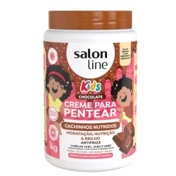 CREME PENTEAR SALON LINE CACHINHOS NUTRIDOS CHOCOLATE 1KG