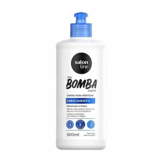 MASCARA SALON LINE SOS ANTIPIRIOSIDADE REPENTE PRONTA 500G