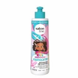 ATIVADOR DE CACHOS SALON LINE CHICLETE KIDS 300ML