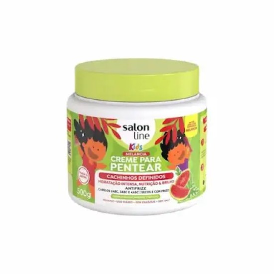 CREME PENTEAR SALON LINE CACHINHOS DEFINIDOS MELANCIA 500G