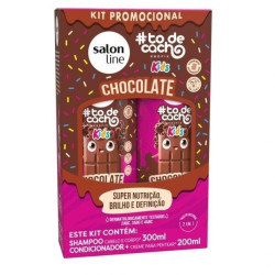 KIT TO DE CACHO SHAMPOO 300ML+COND 200ML KIDS CHOCOLATE