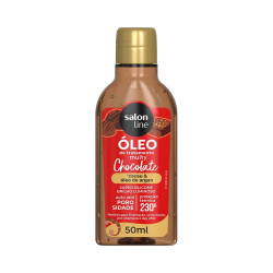 OLEO TRATAMENTO MULTY SALON LINE SILICONE CHOCOLATE 50ML
