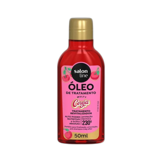 OLEO DE TRATAMENTO SALON LINE MULTY CEREJA 50ML