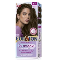 TINTURA PARA CABELO CORETON 0% AMONIA 5.0 CASTANHO CLARO