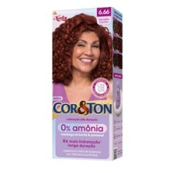 TINTURA PARA CABELO CORETON 0% AMONIA 6.6 CARMIM