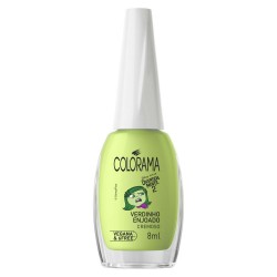 ESMALTE COLORAMA VERDINHO ENJOADO DIVERTIDAMENTE 8ML