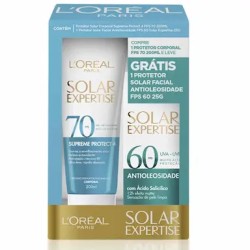 KIT PROTETOR SOLAR LOREAL CORP+FACIAL FPS70 200G FPS60 25G