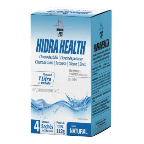HIDRA HEALTH NATURAL 4 SACHES C/28G
