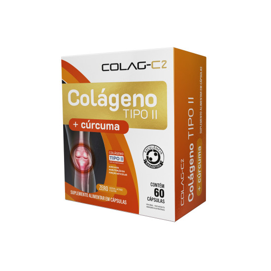 COLAG-C2 COLAGENO TIPO 2+CURCUMA FORHEALTH COM 60 CAPSULAS