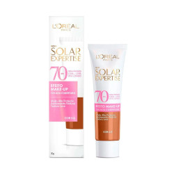 PROTETOR SOLAR LOREAL EXPERTISE EFEITO MAKE UP FPS70 COR 5.0 30G
