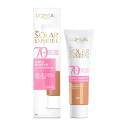 PROTETOR SOLAR FACIAL LOREAL EXPERTISE FPS70 COR 3.0 30G