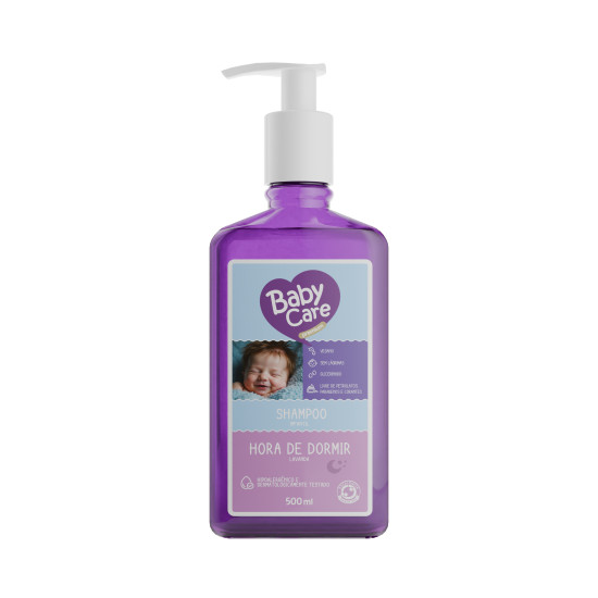 SHAMPOO INFANTIL BABY CARE HORA DE DORMIR 500ML