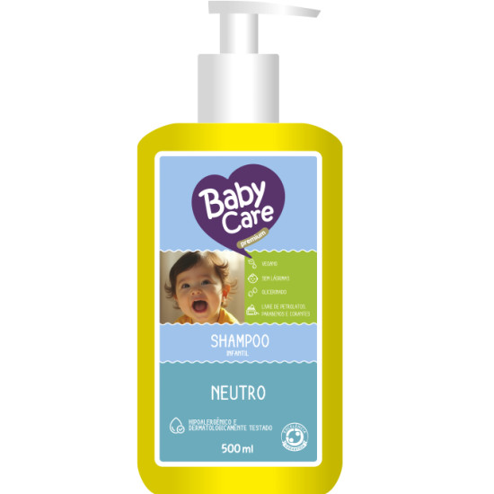 SHAMPOO INFANTIL BABY CARE NEUTRO 500ML