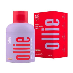 GLOW HIDRATANTE FACIAL OLLIE BRONZE FPS50 30ML