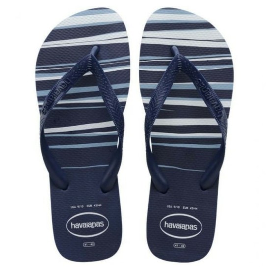 CHINELO HAVAIANA TOP BASIC MARINHO/BRANCO 41