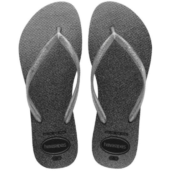 CHINELO HAVAIANAS SLIM GLOSS CINZA GELO TAMANHO 35/36