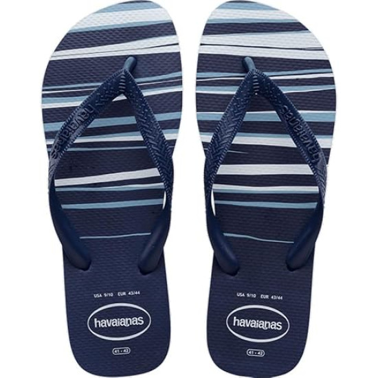 CHINELO HAVAIANAS TOP BASIC CINZA/MARINHO TAMANHO 41/42