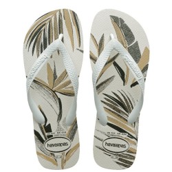 CHINELO HAVAIANA ALOHA BRANCO/VERDE 37