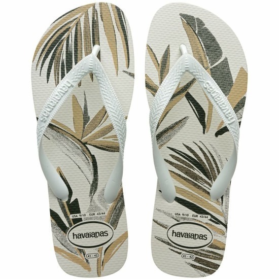 CHINELO HAVAIANA ALOHA BRANCO/VERDE 45