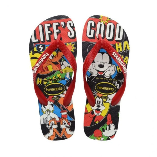 CHINELO HAVAIANAS TOP DISNEY CLASSICS VERMELHO TAMANHO 39/40