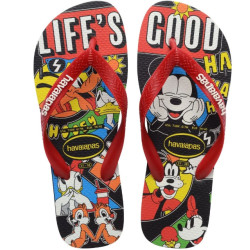 CHINELO HAVAIANAS TOP DISNEY CLASSICS VERMELHO TAMANHO 41/42