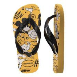 CHINELO HAVAIANAS KIDS DISNEY AMARELO TAMANHO 31/32