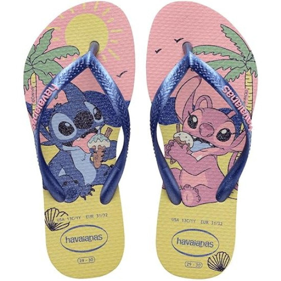 CHINELO HAVAIANAS KIDS SLIM DISNEY TAMANHO 31/32