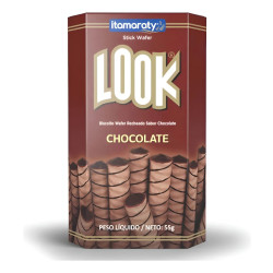 WAFER BISC LOOK CHOCOLATE 55G