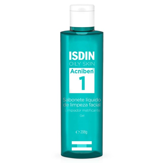 PROTETOR SOLAR ISDIN SABONETE LIQUIDO ACNIBEN 1 208G