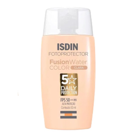 PROTETOR SOLAR ISDIN FUSION WATER COLOR CLARA FPS50 50ML