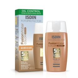 PROTETOR SOLAR ISDIN FUSION WATER COLOR ESCURA FPS50 50ML